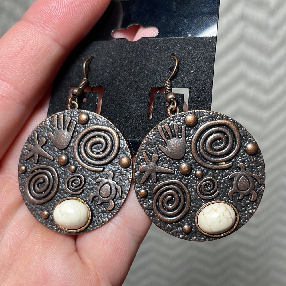 Boho Beach Statement Earrings